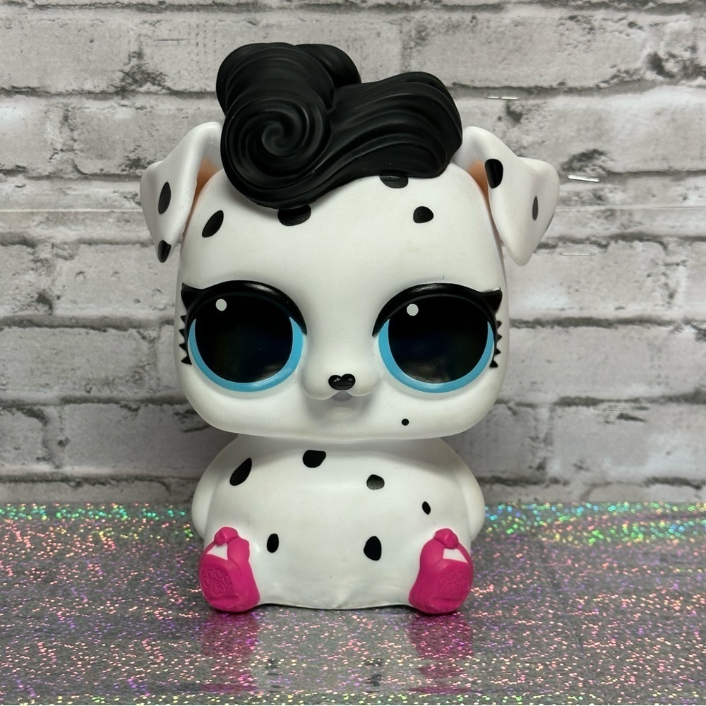 L.O.L. Surprise! Biggie Pet DALMATIAN Dollmation Money Bank 7 inches LOL